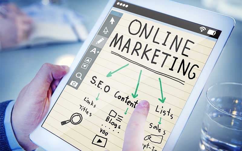 Online marketing weboldal készítéshez